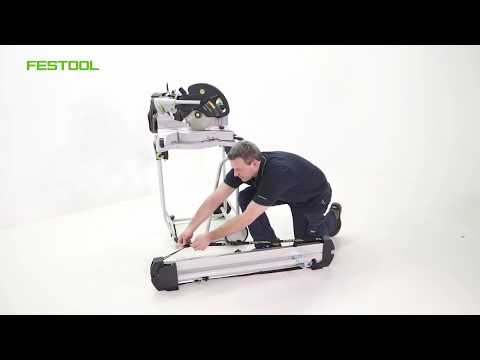 Festool TV Episode 98: KAPEX KS 120 - Attaching the protective caps