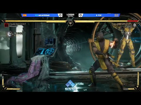 Mortal Kombat 11: WIZ MKJavierMK vs K-Top - Losers Semifinal  - EVO 2021 Online EU