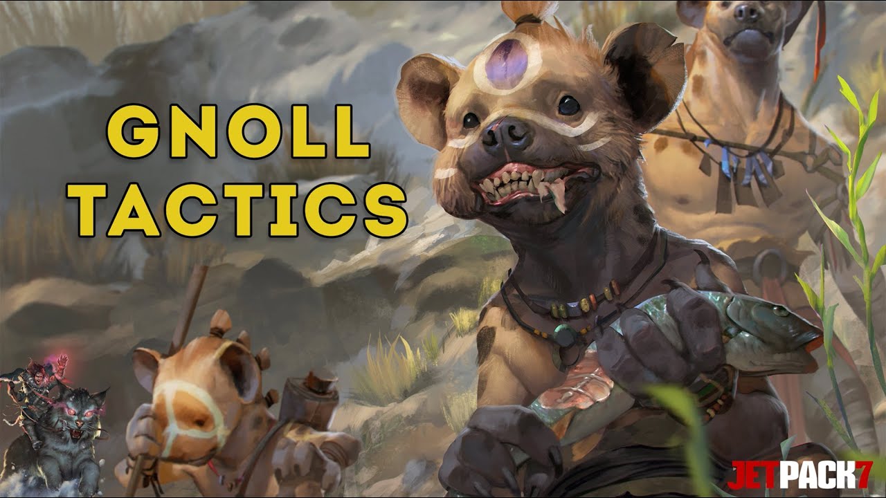 Gnoll Tactics for 5th Edition!!
