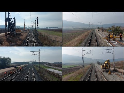 Hellenic Train IC 50 Ride AG. STEFANOS (Phthiotis) - LARISSA (Central Greece) - [460]