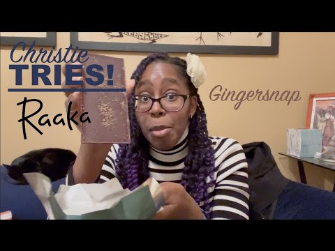 Raaka Chocolate Subscription Unboxing December 2023: Gingersnap
