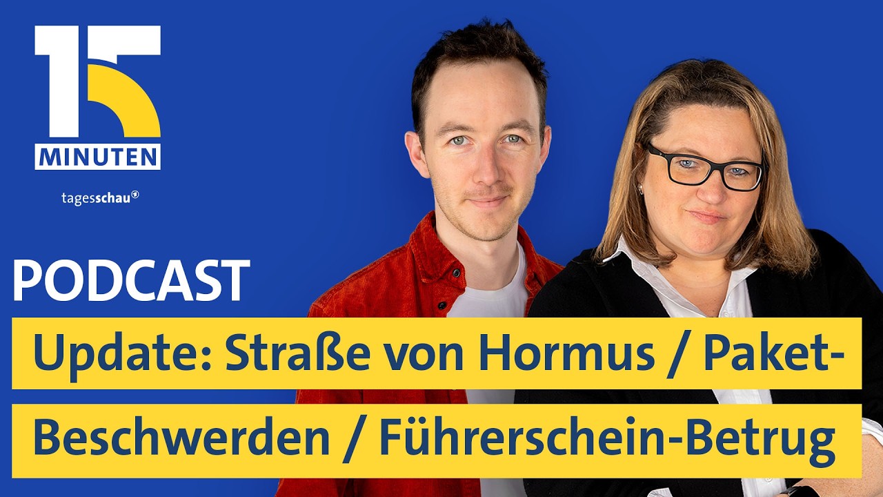 Iran-Update: Straße von Hormus / Mehr Paket-Beschwerden / Führerschein-Betrug