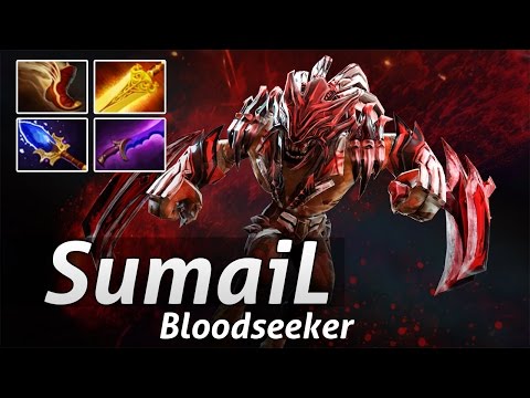 Scepter Bloodseeker by SumaiL and Waga 8000 MMR Gameplay - Dota 2 Epic Moments