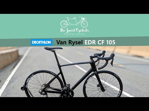 Decathlon Van Rysel EDR CF 105 Carbon Fiber Road Bike Review - feat. Shimano 105 + Endurance Geom.