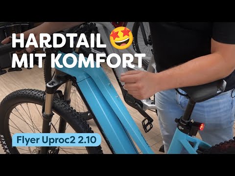 Endlich ein Power-Hardtail mit Comfort-Einstieg - Flyer Uproc2 2.10