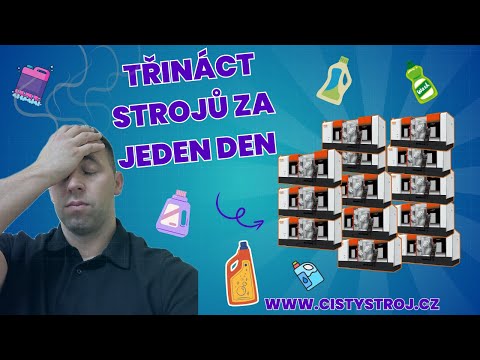 čištění CNC stroje
