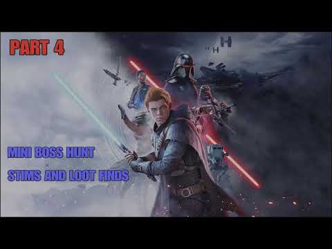 STAR WARS JEDI FALLEN ORDER GRAND MASTER DIFF (MINI BOSSES AND LOOT RUN) PART 4