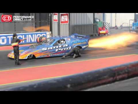 FireForce 3 Jet Car at Santa Pod 2012