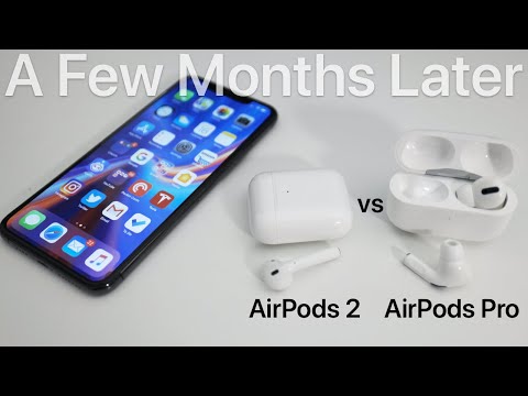AirPods Pro vs AirPods 2 - A Few Months Later Video