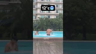 Download lagu Swimming in the 12°c pool🥶 #japan #swimming #pool #cold #winter #shorts mp3