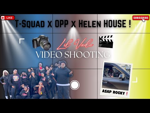 🤩🤔 T-Squad + OPP + Helen House = TURN UP❗️📸 BTS Lil Vada Shoot‼️ Click Link Below⬇️