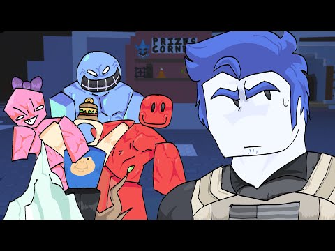 Coolkid, Bluudude and Pretty princess prank Guest 1337 | Forsaken animation meme