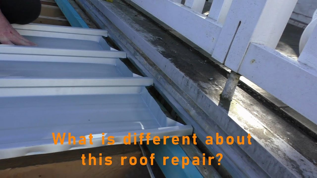 Some persistent  leaking roofs need special attention to details