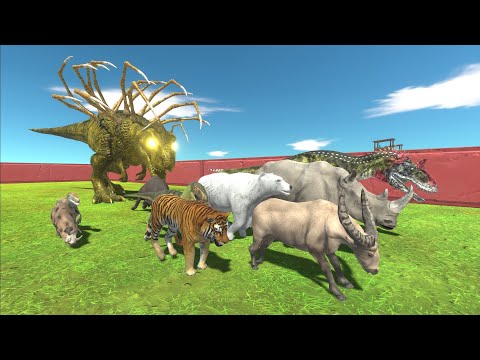 Alien Infestation - Escape from Infested T-Rex - Animal Revolt Battle Simulator ARBS