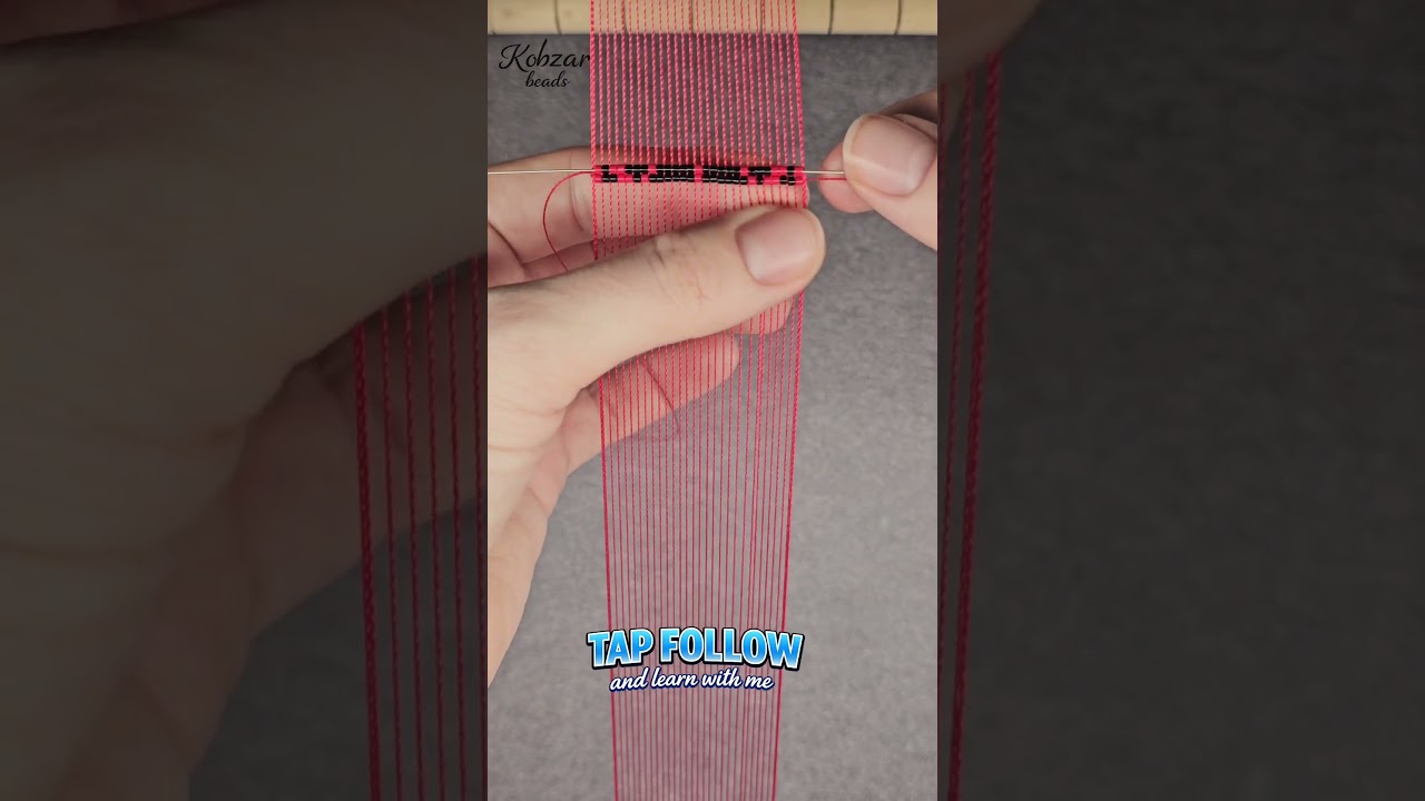 Beadwork for Beginners: The Magic of One Loom Row