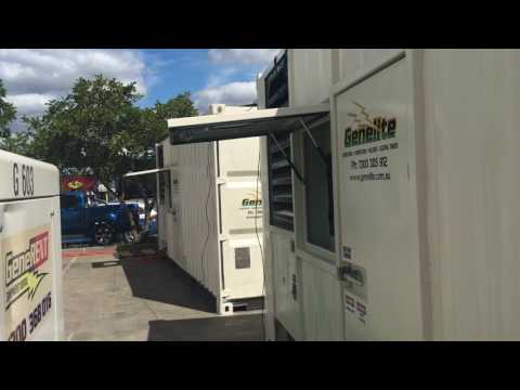 Genelite Cummins QST30G3 1000kVA Silenced Diesel Generators