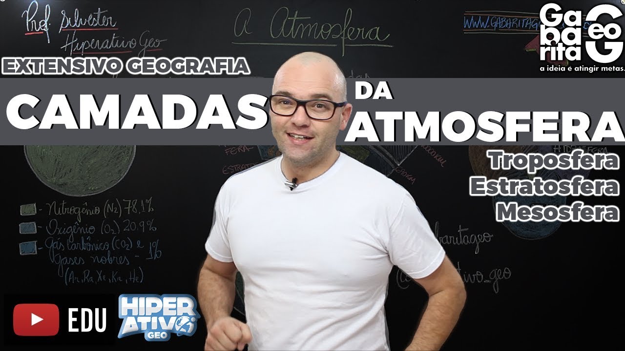 Geografia pro ENEM - Camadas da Atmosfera e o Clima - Climatologia
