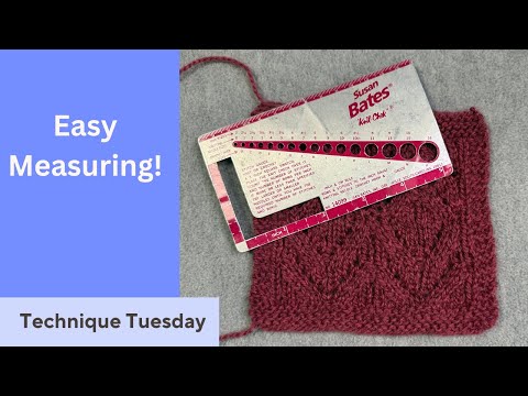 Gauge Swatching for Lace // Technique Tuesday