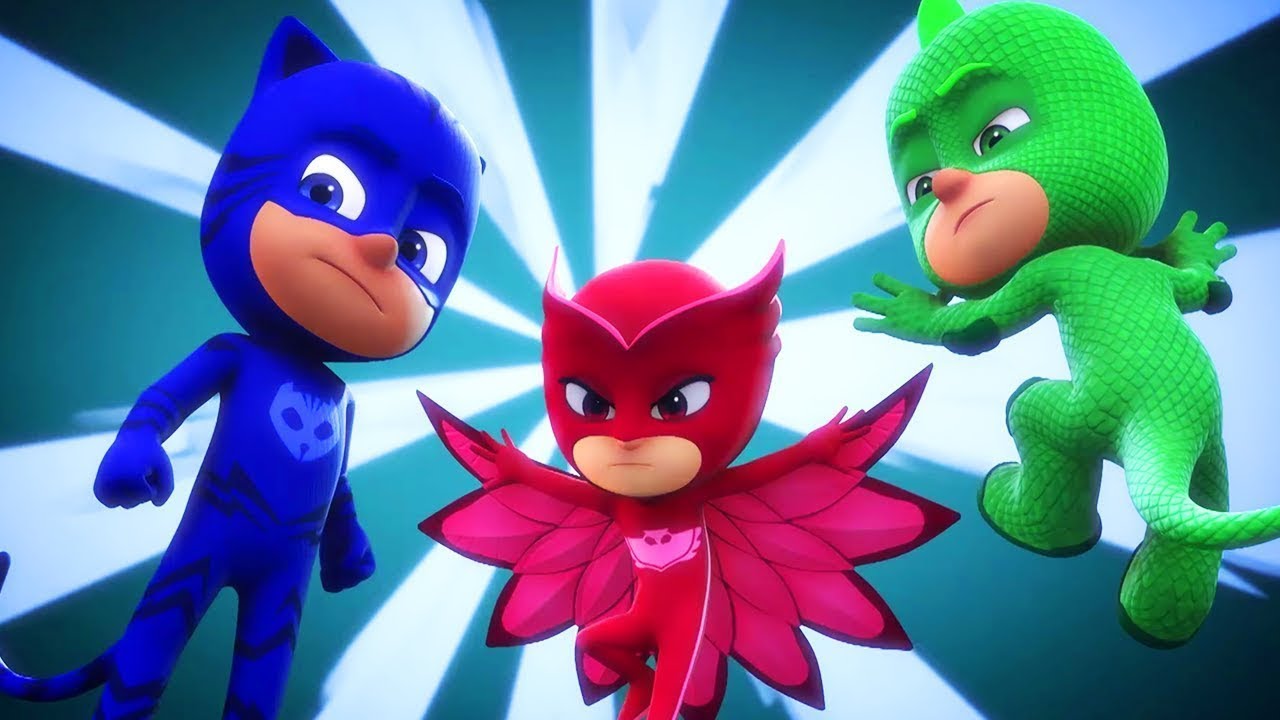 パジャマスク PJ MASKS |怖いロボット | 1時間 | キッズ漫画