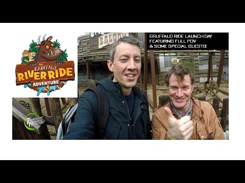 The Gruffalo River Ride Adventure Launch Day - From Chessington World Of Adventures Resort