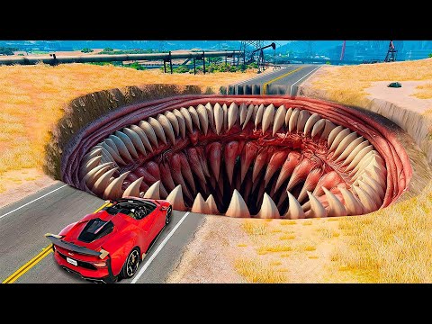 AUTO'S vs MONSTER GATEN Testen In GTA 5!