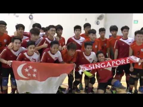 World Youth Tchoukball Championships 2015 (M18 Final) : Singapore vs Chinese Taipei (16 Aug 2015)