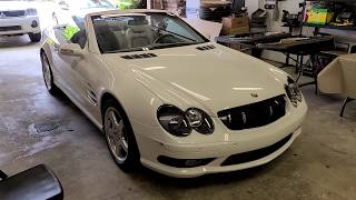 Unicorn Mercedes SL55 AMG almost done!