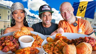 Traditional BAJAN FOOD and RIHANNA DRIVE in Barbados!