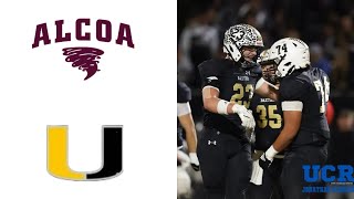 No. 18 Alcoa vs Upperman Round 2 4A Playoffs TSSAA Football (GAME HIGHLIGHTS)