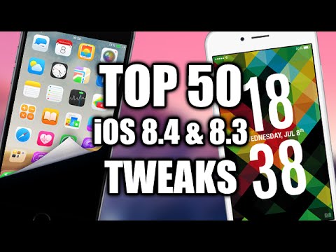 TOP 50 Cydia Tweaks Compatible With iOS 8.4 & 8.3 Jailbreak