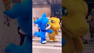 Download lagu Meet Digimon in real life #digimon #japan #agumon #shorts mp3