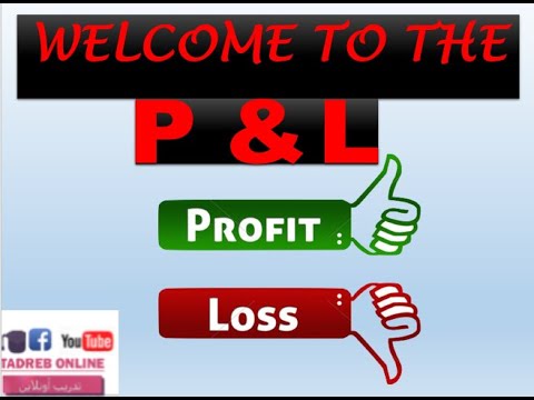 Explanation of P&L in Arabic and the difference between fixed and variable expenses, Part 1