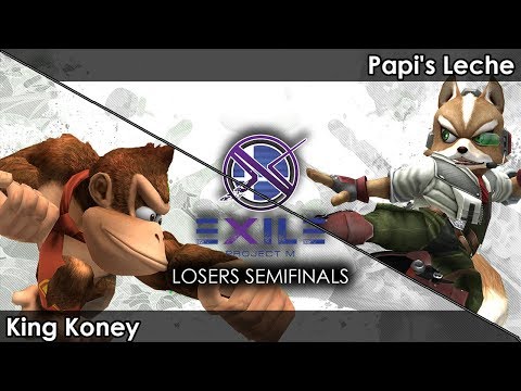 Project M: SMT | King Koney (Donkey Kong) V IB4DUAL | Papi's Leche (Fox) - Exile 151 SSBPM