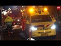 Hulpdiensten zoeken naar jongetje onder het puin in Coevorden