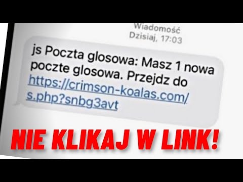 💌 Poczta głosowa: Masz 1 nową pocztę głosową - UWAGA!!! OSZUSTWO SCAM SMS - Flubot