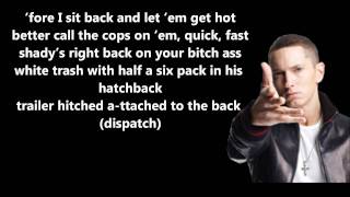 Won&#39;t Back Down - Eminem Feat. Pink // Lyrics On Screen [HD]