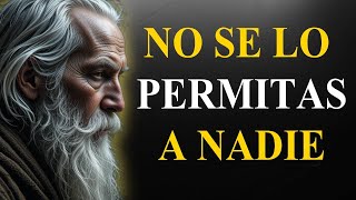 10 COMPORTAMIENTOS QUE NO DEBES AGUANTAR DE NADIE | ESTOICISMO