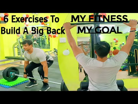 6 Exercises To Build A Big back | Complete Back Workout | My Fitness My Goal