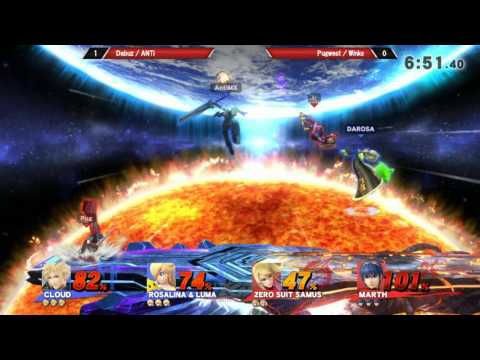 KIT17 - Dabuz + ANTi vs Pugwest + Winks - Winners Semis Smash 4