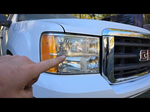 High & Low beam headlight bulb replacement, 07 - 13 GMC Sierra 