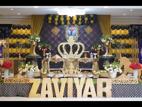 1ST Happy Birthday Ceremony Zaviyar
