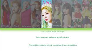 Download lagu [ SUB INDO ] TWICE - FANCY [ COLOR CODED LYRICS Han/Rom/Ina ] mp3