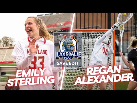 2 LGR Athletes Do Battle 👊 NCAA Save Edit - Emily Sterling (Maryland) 🆚 Regan Alexander (Ohio State)