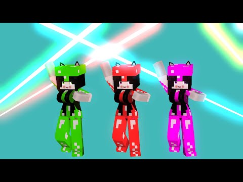 ME TOO TUTU FIRST MEET ELEMENTAL SADAKO SISTERS APHMAU'S FRIEND - MINECRAFT ANIMATION #shorts