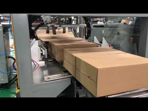 Automatic carbonated drink beer can carton packing machine