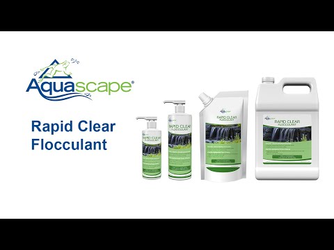 Enjoy a Clear Pond with Aquascape Rapid Clear Flocculant