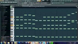 FL Studio 10 - Miami to Ibiza remake with proper notes + FLP and Original Percussion