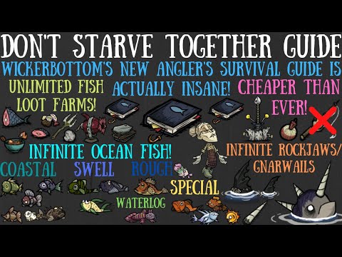 Wickerbottom's NEW Ocean Fish Book Is Also INSANE! - Wickerbottom Rework - Don't Starve Together