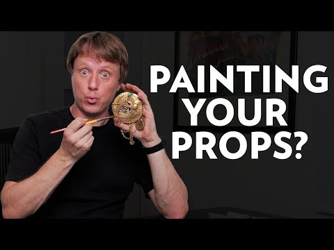 Make your props POP! Weathering the Staff of Ra