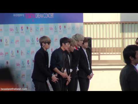 [Fancam] BEAST 120923 - Red Carpet (Gyeongju Dream Concert)